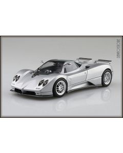 [Pre-order] Aoshima 1/24 Scale Plamo Plastic Model Kit - The Super Car - 00 Pagani Zonda C12S