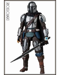 [Pre-order] Medicom Toy MAFEX 1/12 Scale Action Figure - No. 256 The Mandalorian - The Mandalorian (Chrome Ver.)