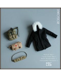 [Pre-order] Kai Lab 1/12 Scale Action Figure Accessories - War Joe Accessories Kit for Mezco Figure (Figure not included)