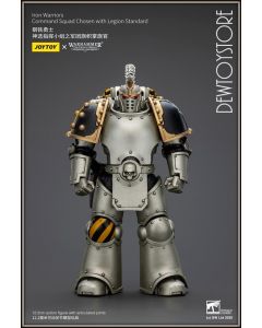 [Pre-order] Joy Toy JoyToy X Warhammer 40,000 40K 1/18 Scale Action Figure - JT01765 The Horus Heresy Iron Warriors Command Squad Chosen with Legion Standard