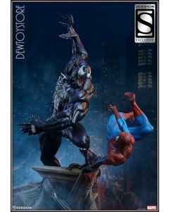 [Pre-order] Sideshow Collectibles 22" Scale Statue Fixed Pose Figure - 200561 Mavel - Spider Man vs Venom Maquette