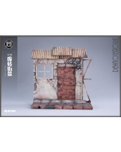 [Pre-order] MmmToys MMM Toys 1/12 Scale Action Figure Diorama Display Background - M2508 Ruined Brick Streets