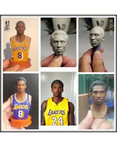 [Pre-order] Carving Family Toys 1/6 Scale Action Figure - CFTH01-A/B/C/D Kobe Head Sculpt Only (Painted Version)