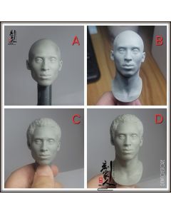 [Pre-order] Carving Family Toys 1/6 Scale Action Figure - CFTH01-A/B/C/D Kobe Head Sculpt Only (Unpainted Version)
