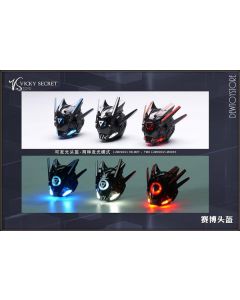[Pre-order] VSToys VS Toys 1/6 Scale Action Figure Accessories - 25XG114A / 25XG114B / 25XG114C (Male) / 25XG115A / 25XG115B / 25XG115C (Female) Cyber Helmet Ver. A/B/C