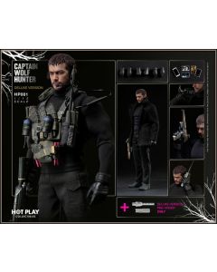 [Pre-order] HOT PLAY HotPLay Collectibles 1/12 Scale Action Figure - HP001 Captain Wolf Hunter (Deluxe Edition)