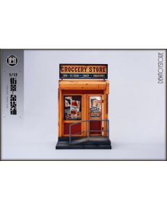 [Pre-order] MmmToys MMM Toys 1/12 Scale Action Figure Diorama Display Background -  M2506 Streetscape - Grocery Store