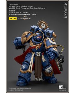 [Pre-order] Joy Toy JoyToy X Warhammer 40,000 40K 1/18 Scale Action Figure - JT01338 Ultramarines Marneus Calgar, Chapter Master with MKX Gravis Armour and Gauntlets of Ultramar