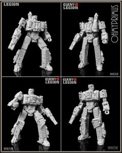 [IN STOCK] Mecha Invasion - Giant Legion 2nd wave - Excavating Machinery & Bulldozer / GLA-03 Craner + GLA-04 Tipper (Set of 2) (Transformers G1 Devastator / Constructicon - Scavenger & Bonecrusher)