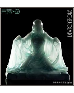 [Pre-order] Chiyu x Painted Flower Choked Vegetable Statue Fixed Pose Figure - Ghost Pressing Bed Sheet