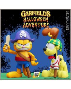 [Pre-order] Boss Fight Studio BFS 4" Scale Action Figure - Nickelodeon Garfield's Halloween Adventure Pirate - Garfield and Pirate Odie (Set of 2)