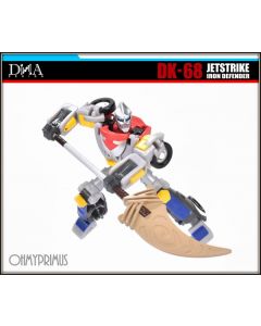 [Pre-order] DNA Design DK-68 DK68 Jetstrike Iron Defender (Transformers X Godzilla Cross Over - Jet Jaguar)