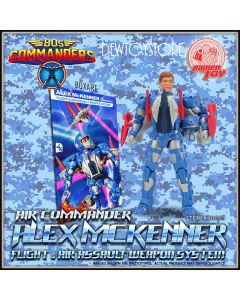 [Pre-order] Ramen Toy 1/12 Scale Action Figure - 80C09 80's 80s Commanders - Alex Mckenner (Reissue)