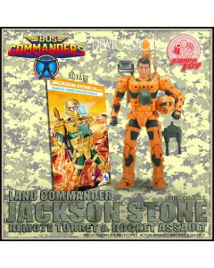 [Pre-order] Ramen Toy 1/12 Scale Action Figure - 80C11 80's 80s Commanders - Jackson Stone (Reissue)