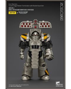 [Pre-order] Joy Toy JoyToy X Warhammer 40,000 40K 1/18 Scale Action Figure - JT01482 lron Warriors Tyrant Siege Master Terminator with Rocket launcher