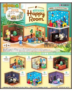 [Pre-order] Re-Ment ReMent Chibi SD Style Candy Capsule Gachapon Miniature Toy - Animal Crossing - Happy Room (Set of 6)