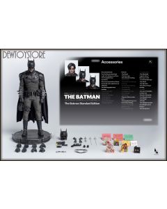 [IN STOCK] Queen Studios InArt 1/6 Scale Action Figure - The Batman - A004S1 PT002-1S Batman (Standard Version)