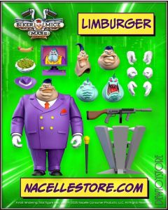 [Pre-order] Nacelle Toys 1/12 Scale Action Figure - Biker Mice From Mars Wave 2 - Lawrence Limburger