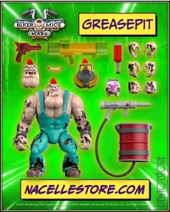 [Pre-order] Nacelle Toys 1/12 Scale Action Figure - Biker Mice From Mars Wave 2 - Greasepit