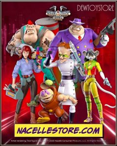 [Pre-order] Nacelle Toys 1/12 Scale Action Figure - Biker Mice From Mars Wave 2 - Lawrence Limburger / Greasepit / Doctor Karbunkle with Fred the Mutant / Charley / Carbine (Set of 5)