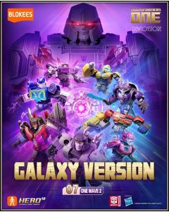 [IN STOCK] Buluke Bloks Blokees Blindbox Blind Box / Plamo Plastic Model Kit -  GV07 71107 Transformers One Galaxy Version Wave 7  (Set of 9)