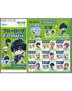 [Pre-order] F-Toys Candy Toy - Blue Lock Acrylic Stand (Set of 10)