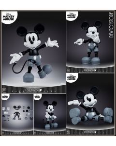 [Pre-order] Infinity Toy Heat Bubby Metal Alloy Chogokin Action Figure - HBF001BW Mickey Mouse Nostalgic Ver.