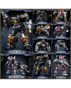 [RESTOCK Pre-order] Cang Toys CT-Chiyou-05 CT05 Thorilla & CT-08 CT08 Rusirius (Set of 2) (Transformers G1 MP Scale Predaking - Torso & Foot)