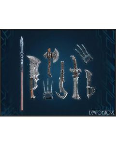 [Pre-order] Spero Studio 1/12 Scale Action Figure - Animal Warriors of The Kingdom Primal Collection Series 2 - Cold Blooded Weapon Set