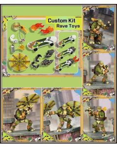 [Pre-order] Rage Toys / Fury Toys Fury Studio 1/12 Scale Action Figure - Samurai Force Wave 3 - CrossBow Master Summer Rave W3CK04  Custom Kit Only (Includes Head & Accessories)