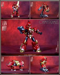 [Pre-order] Cang Toys CT-Chiyou-CY-Mini-06 Mini06 Hugerhino (Transformers G1 Legends Scale Predaking - Headstrong)