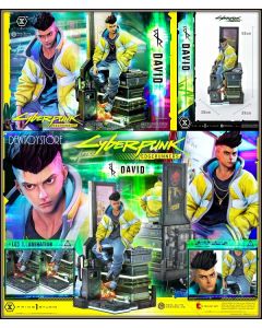 [Pre-order] Prime 1 Prime1 Studio Real Elite Masterline 1/4 Scale Statue Fixed Pose Figure - Cyberpunk: Edgerunners - David