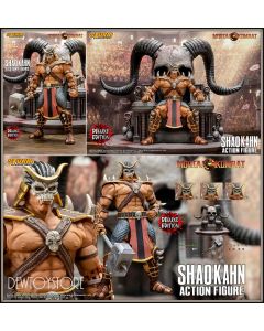 [Pre-order] Storm Collectibles Toys 1/12 Scale Action Figure - DCMK14 Mortal Kombat - Shao Kahn (Deluxe Version)