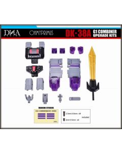 [Pre-order] DNA Design DK-38A DK38A Upgrade Kit for Transformers Legacy Menasor V2 (Robot not Included)