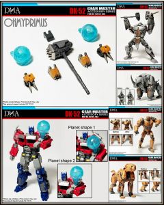 [IN STOCK] DNA Design DK-52 DK52 Upgrade Kit For Transformers Studio Series SS-98 Cheetor & SS-103 Rhinox