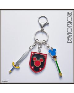 [Pre-order] Square Enix Novelty Household Products - Kingdom Hearts - Dream Sword Dream Rod Dream Shield Metal Key Chain (Reissue)