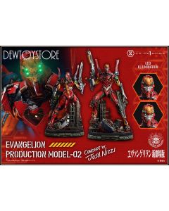 [Pre-order] Prime 1 Prime1 Studio Ultimate Diorama Masterline 73cm Scale Statue Fixed Pose Figure - UDMEVA-07 Rebuild of Evangelion - Evangelion Production Model 02 (Concept by Josh Nizzi)