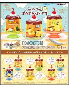 [Pre-order] Re-Ment ReMent Chibi SD Style Candy Capsule Gachapon Miniature Toy - Everyday Pompompurin (Set of 6)