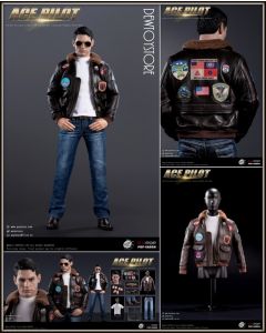 [Pre-order] Pop Toys PopToys 1/6 Action Figure - EX059 EX-059 Ace Pilot (Jacket Version) 王牌飞行员 (夹克版)