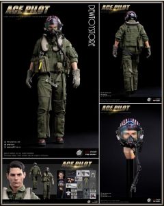 [Pre-order] Pop Toys PopToys 1/6 Action Figure - EX061 EX-061 Ace Pilot (Flying Suit Pilot Version) 王牌飞行员飞 (行服版)