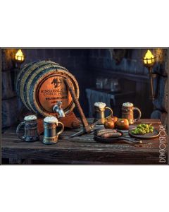 [Pre-order] Four Horsemen 4HM 1/12 Scale Action Figure - Mythic Legions: Horror of Einsamall - Einsamall Inn & Public House Accessory Set