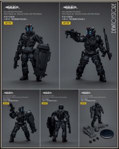 [Pre-order] Joy Toy JoyToy 1/18 Scale Action Figure - JT1545 Hardcore Coldplay Army Builder Promotion Pack Figure 35 - Bounty Hunter with Riot Shield