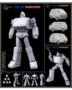 [Pre-order] Fans Toys Fanstoys / Fantastic Model FM-03 FM03 Warhorse (Transformers G1 MP Scale Ironhide)