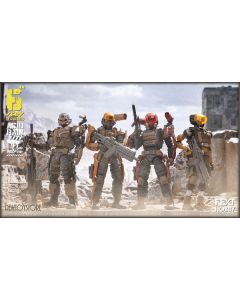 [Pre-order] Toys Alliance X Fext Hobby 1/12 6" Scale Action Figure - Acid Rain World: Novark - FXH-AR-001 Thane / FXH-AR-002 War Banner / FXH-AR-003 Skullwelder / FXH-AR-004 Proteus (Set of 4)