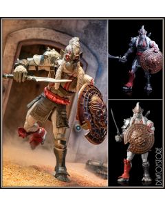 [Pre-order] Spero Studio 1/12 Scale Action Figure - Animal Warriors of The Kingdom Primal Collection - Gladiator Pale