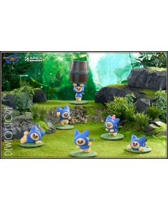 [Pre-order] Apex Toys Chibi SD Style Fixed Pose Figure - Monster Hunter Rise - Felyne (Cat) (Set of 6)