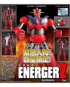 [Pre-order] Evolution Toy Future Quest GRAND ACTION BIG SIZE MODEL Metal Alloy Chogokin Mecha Robot Action Figure - Mazinger Edition Z: The Impact! - Energer Z Burning Red Ver. Limited Edition