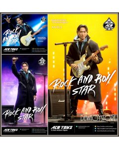 [Pre-order] Ace Toyz 1/6 Scale Action Figure - AT-013 AT013 Guitarist Rock & Roll Star winter Suit (Standard Ver.) (Beyond) 摇滚乐结他手巨星 – 長城套装