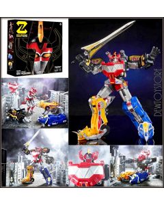 [Pre-order] Hasbro 1/144 scale Mecha Robot Action Figure - Power Rangers Lightning Collection Zord Ascension Project Mighty Morphin Dino - Megazord