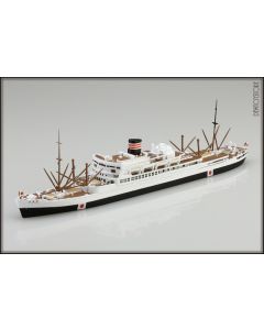 [Pre-order] Aoshima 1/700 Scale Plamo Plastic Model Kit - Water Line - Japanese Passenger Liner Nitta-Maru